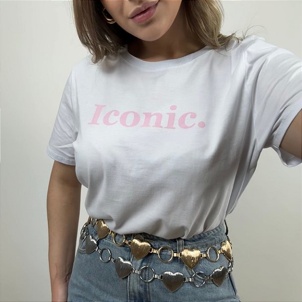 T-shirt clássica Iconic