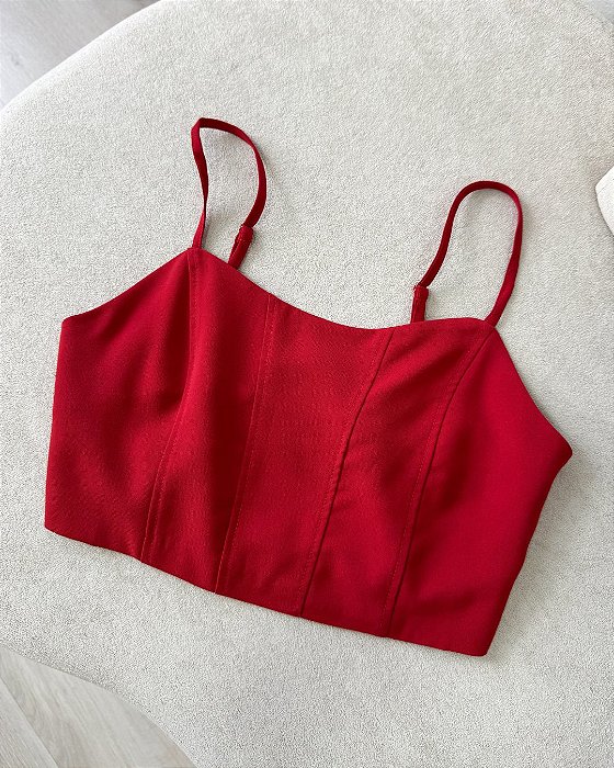 Cropped alcinhas Jade
