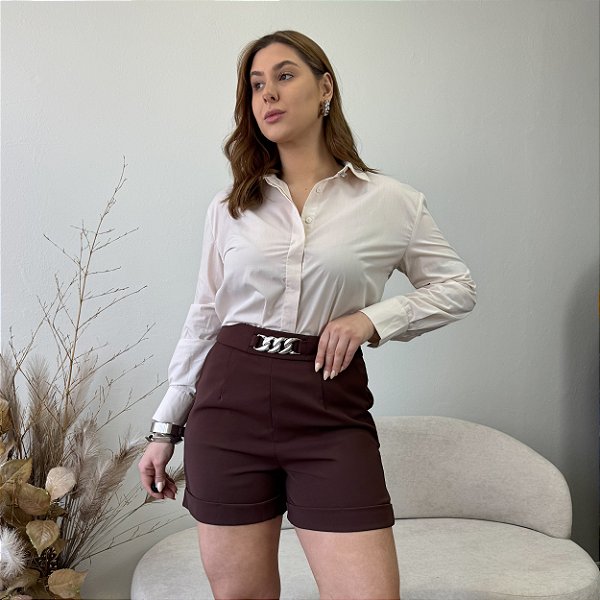 Shorts alfaiataria Charlotte