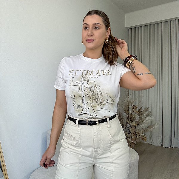 T-shirt tradicional "St Tropez"