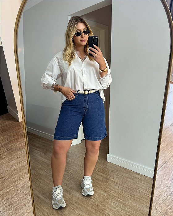 Jorts Jeans Sem Elastano Naiara