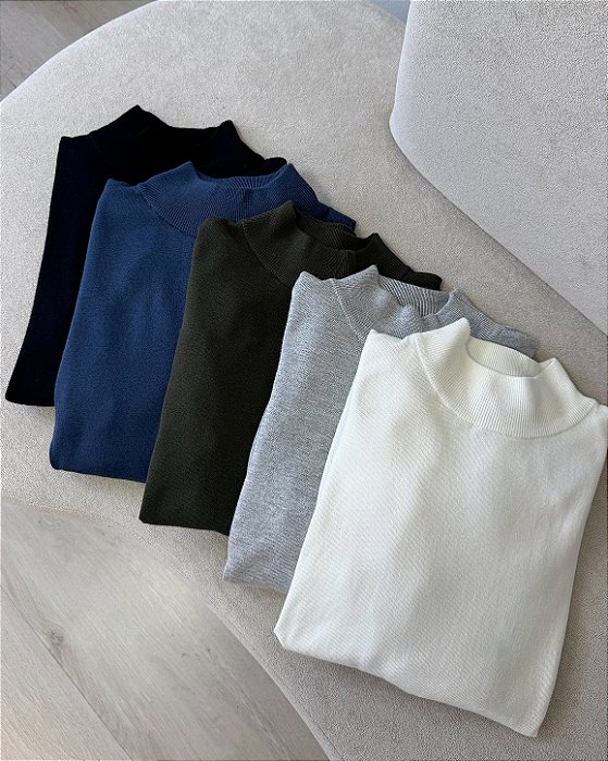 Blusa Em Modal Gola Média Laura