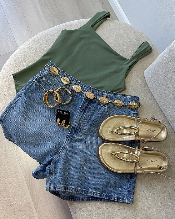 Shorts Jeans Denim Zero DZ4142