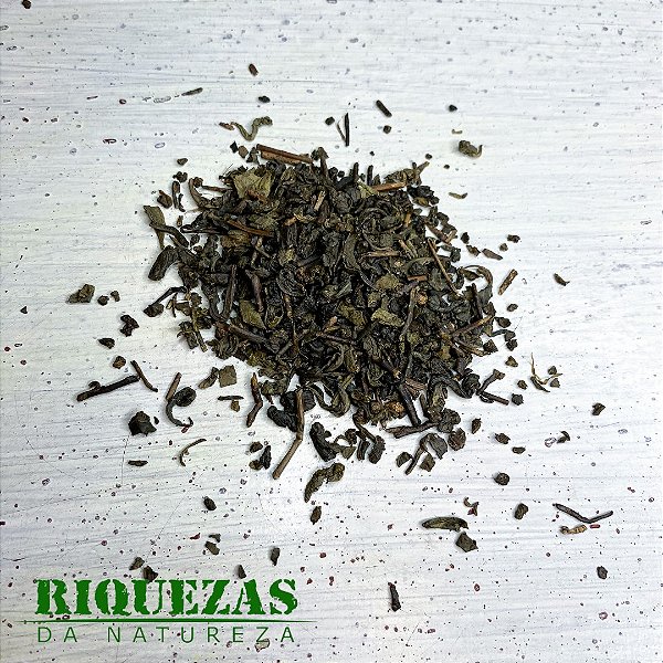 Chá verde importado - (100g) - Riquezas da Natureza