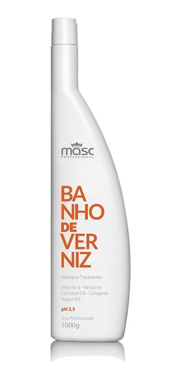 Shampoo Extra Brilho Banho De Verniz 950ml Masc Professional