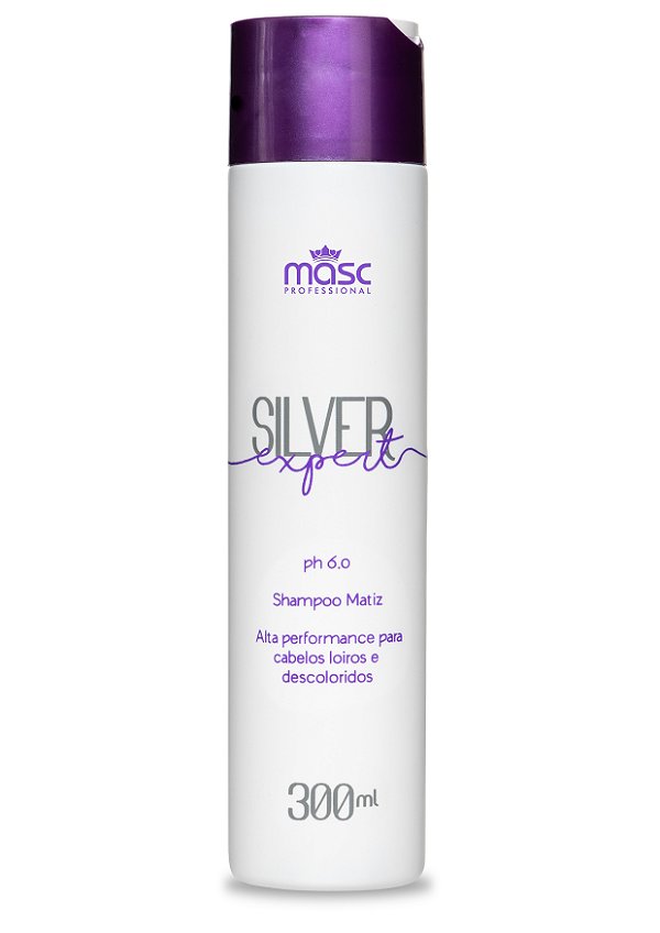 Shampoo Matizador Silver Expert 300ml Masc Professional