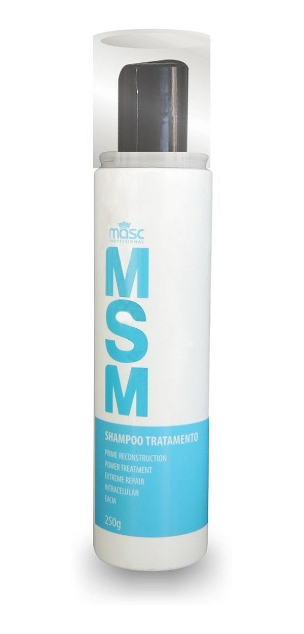 Shampoo Msm Reestruturador Sos Reparação Total 250g Masc Pro