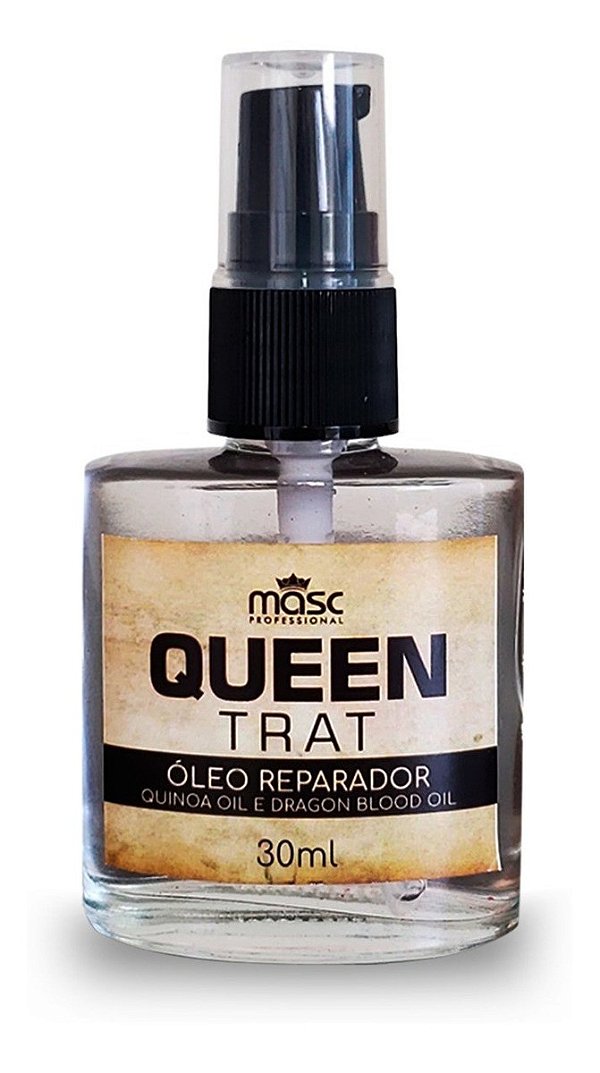 Oil Treatment Queen Reparador De Pontas Duplas 30ml Masc