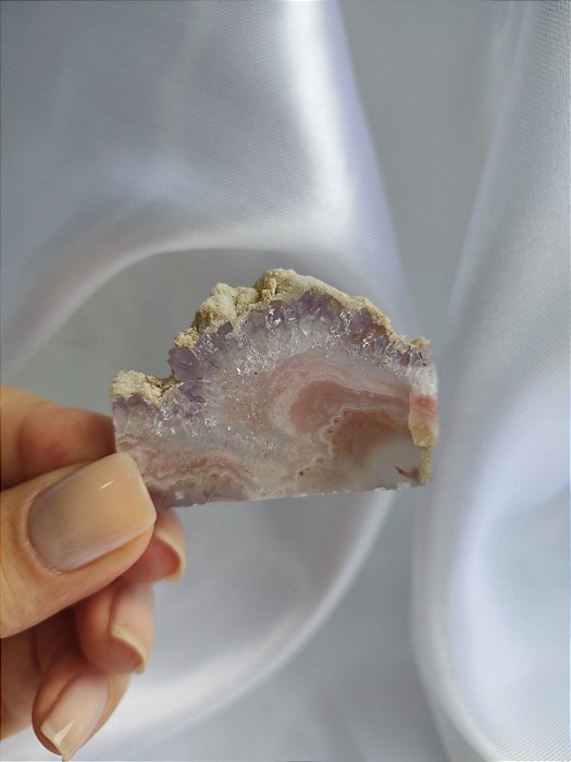 Placa de Ametista Rosa