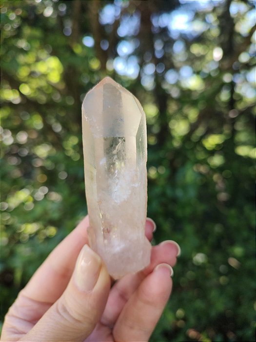 Ponta Quartzo Rosado  (formação natural)