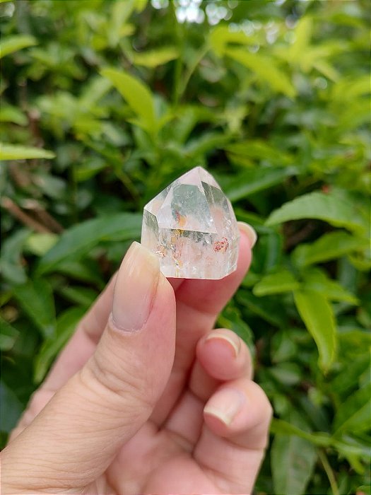 Cristal com Hematita