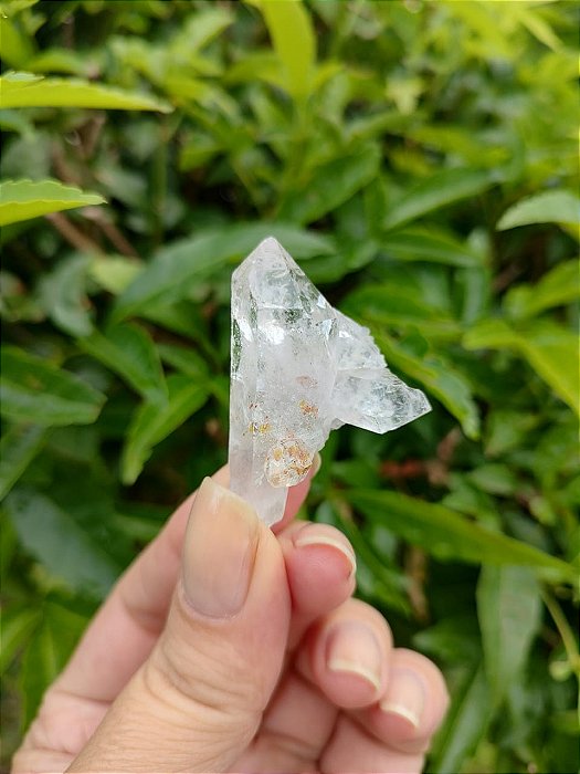 Cristal com Hematita