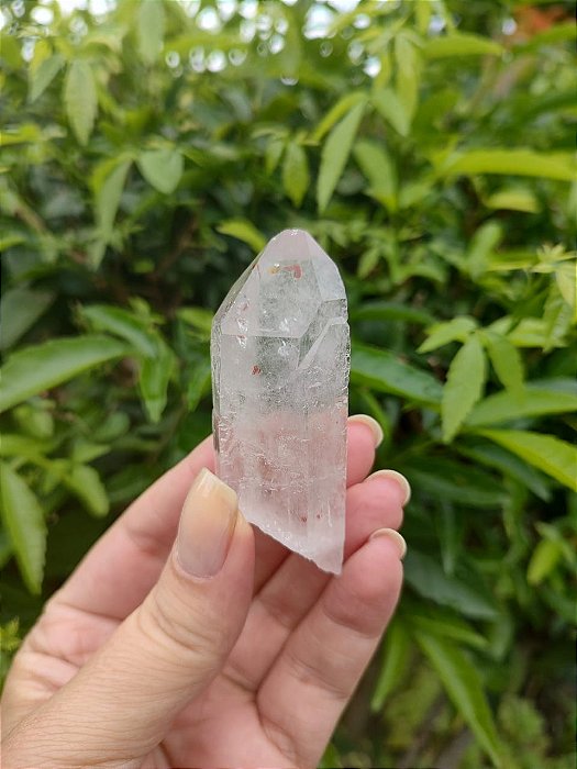 Cristal com Hematita