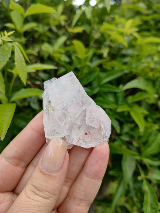 Cristal com Hematita