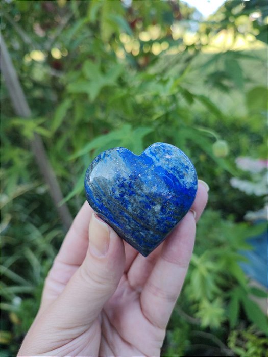 Coração de Lápis Lazúli
