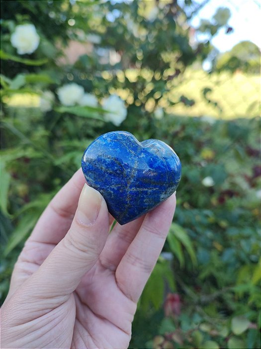 Coração de Lápis Lazúli