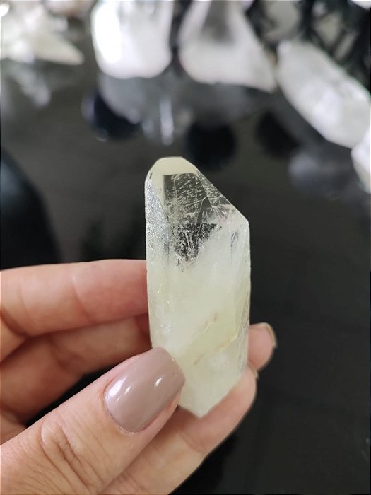 Ponta Quartzo com Enxofre