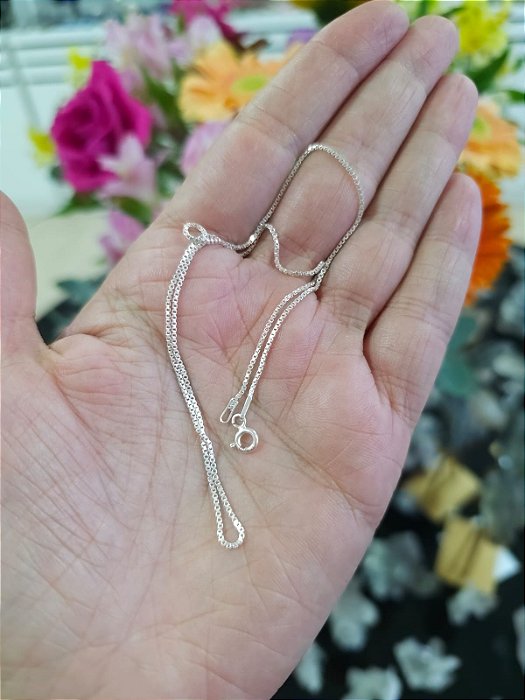 Corrente curta em prata 925 (40cm)