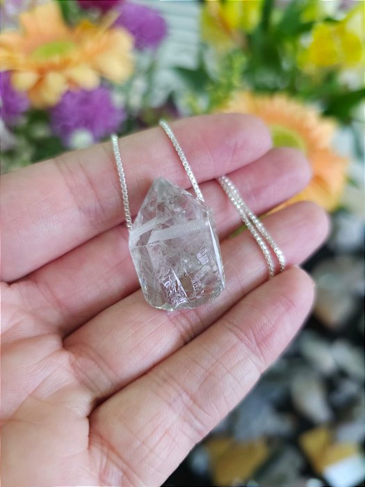 Colar Médio Prasiolita