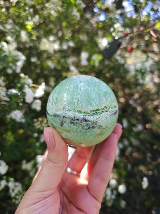 Esfera de Crisoprásio
