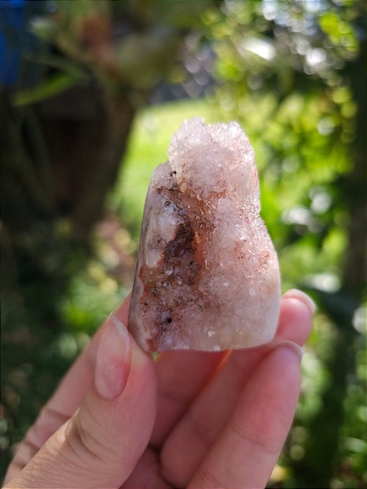 Drusa de Ametista Rosa