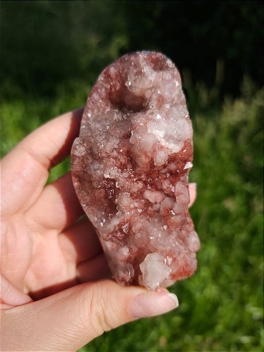 Drusa de Ametista Rosa