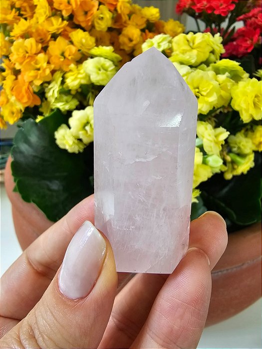 Ponta de Quartzo Rosa