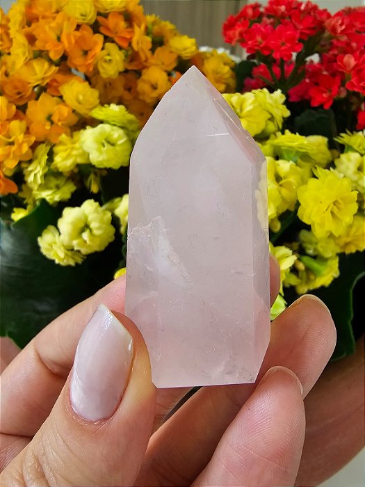 Ponta de Quartzo Rosa