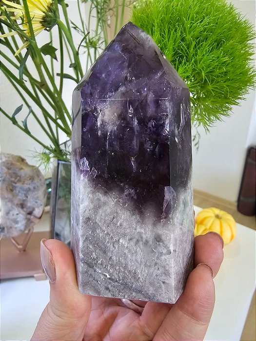 Ponta de Ametista Chevron