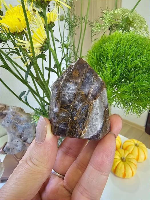 Ponta de Ametista Chevron