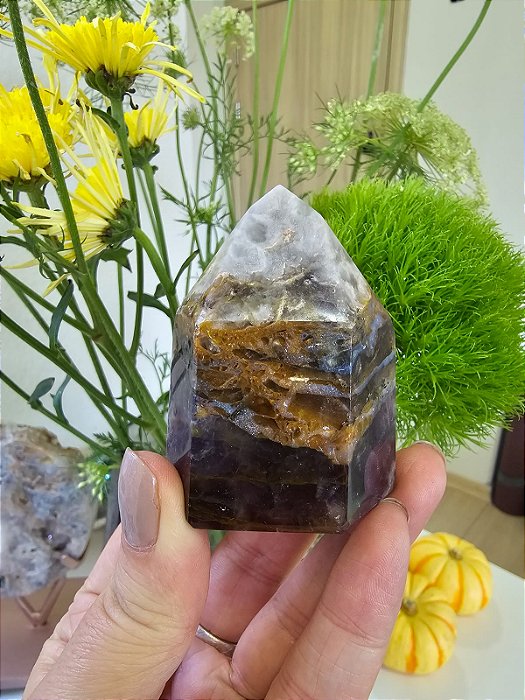 Ponta de Ametista Chevron