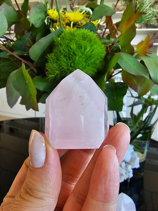 Ponta de Quartzo Rosa