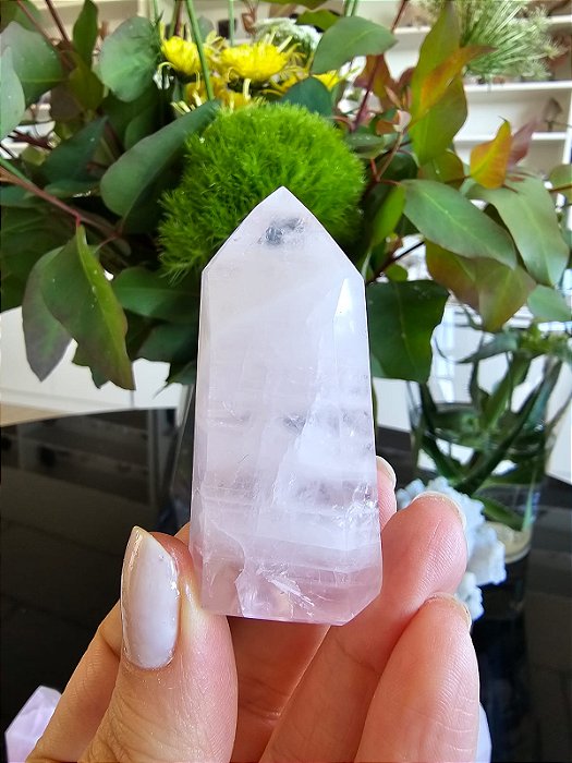 Ponta de Quartzo Rosa