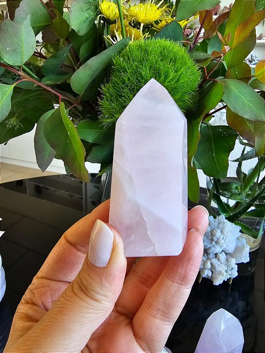 Ponta de Quartzo Rosa