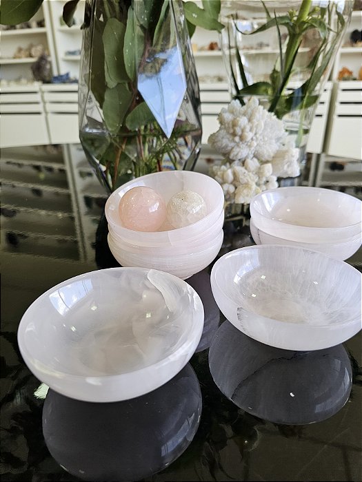 Bowl de Calcita Rosa
