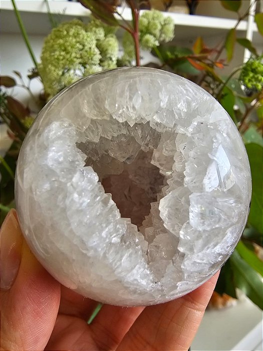 Esfera Geodo de Ágata