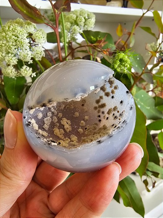 Esfera Geodo de Ágata