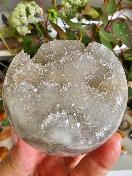 Esfera Geodo de Ágata