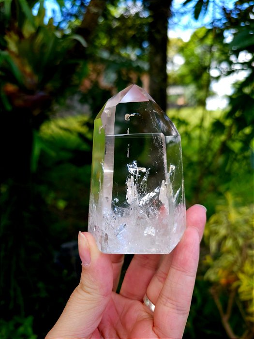 Mestre Templo Dévico Quartzo Transparente