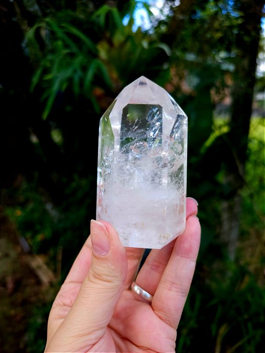 Mestre Templo Dévico Quartzo Transparente