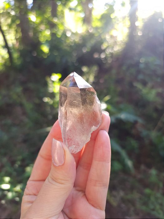 Quartzo com Rutilos Dourados