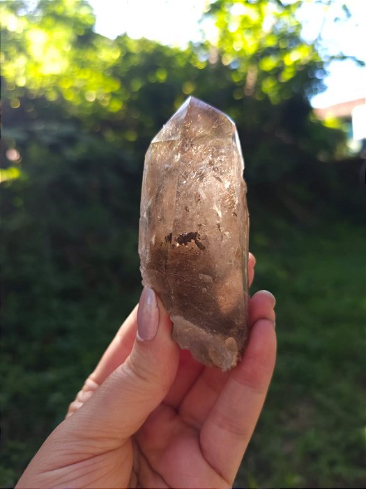 Quartzo com Rutilos Prata