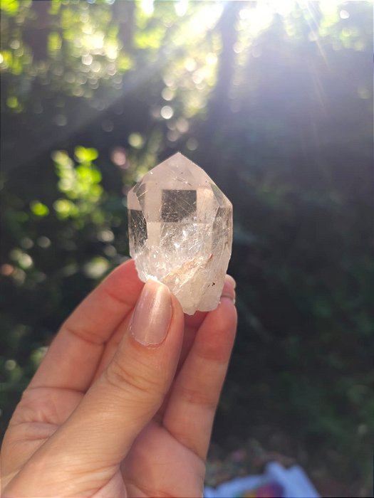 Quartzo com Rutilos Prata