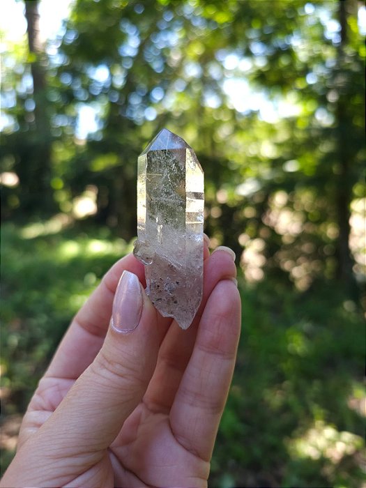 Quartzo com Rutilos Dourados