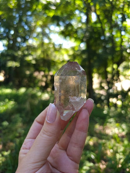 Quartzo com Rutilos Prata