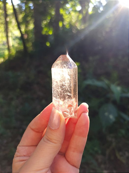 Quartzo com Rutilos Dourados