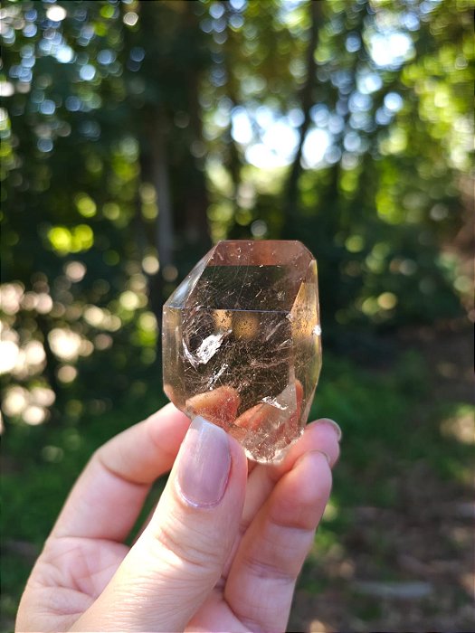 Quartzo com Rutilos Prata