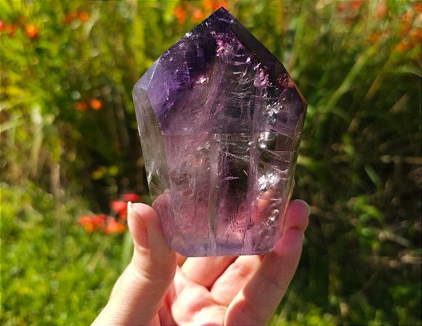 Phantom Ametista com Citrino