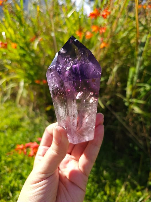 Phantom Ametista com Citrino