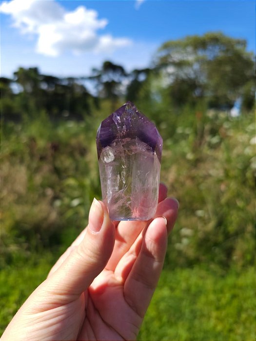 Phantom Ametista com Citrino